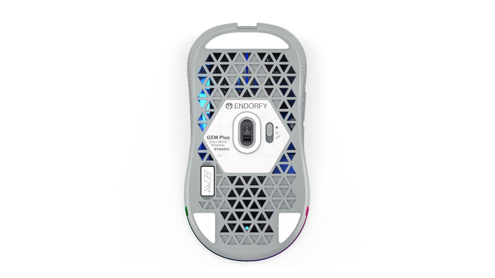 Геймърска безжична мишка ENDORFY Gem Plus - Onyx White thumbnail 3