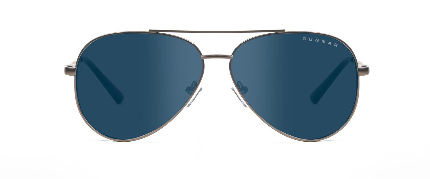 Компютърни очила GUNNAR Maverick Gunmetal Onyx, Sun, Черен thumbnail 1
