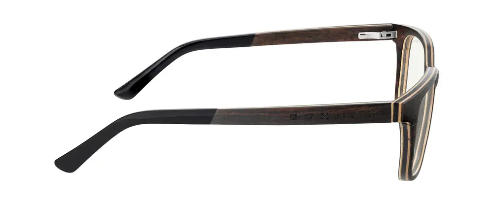Компютърни очила GUNNAR Muir Ebony (wood), Clear Pro thumbnail 6