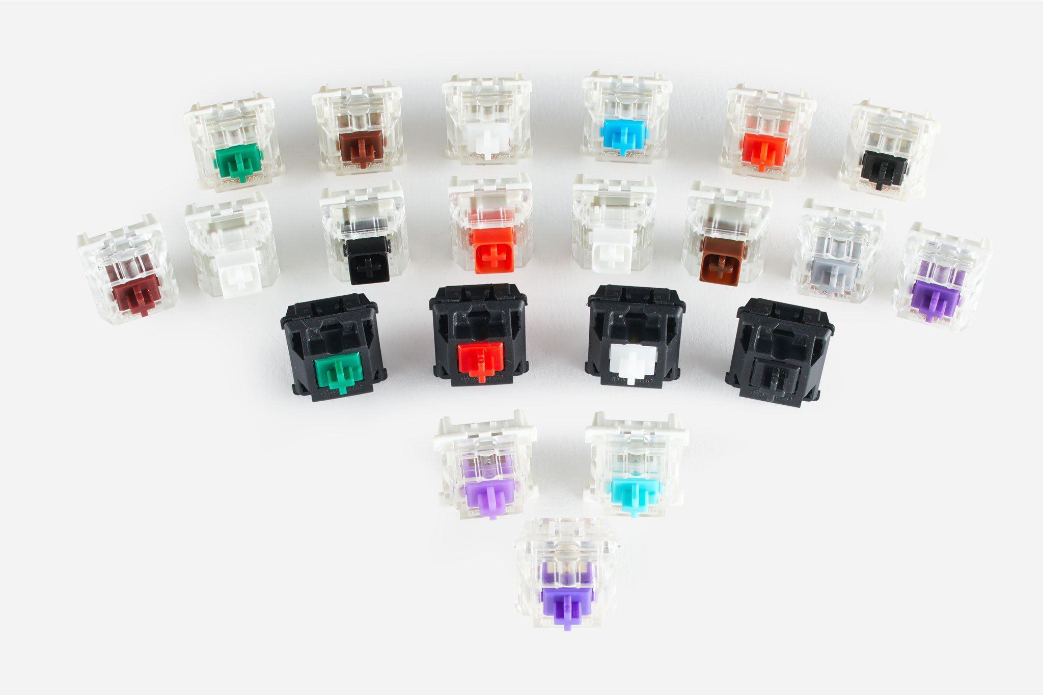 Суичове за механична клавиатура Glorious Gateron Black 120 броя thumbnail 4