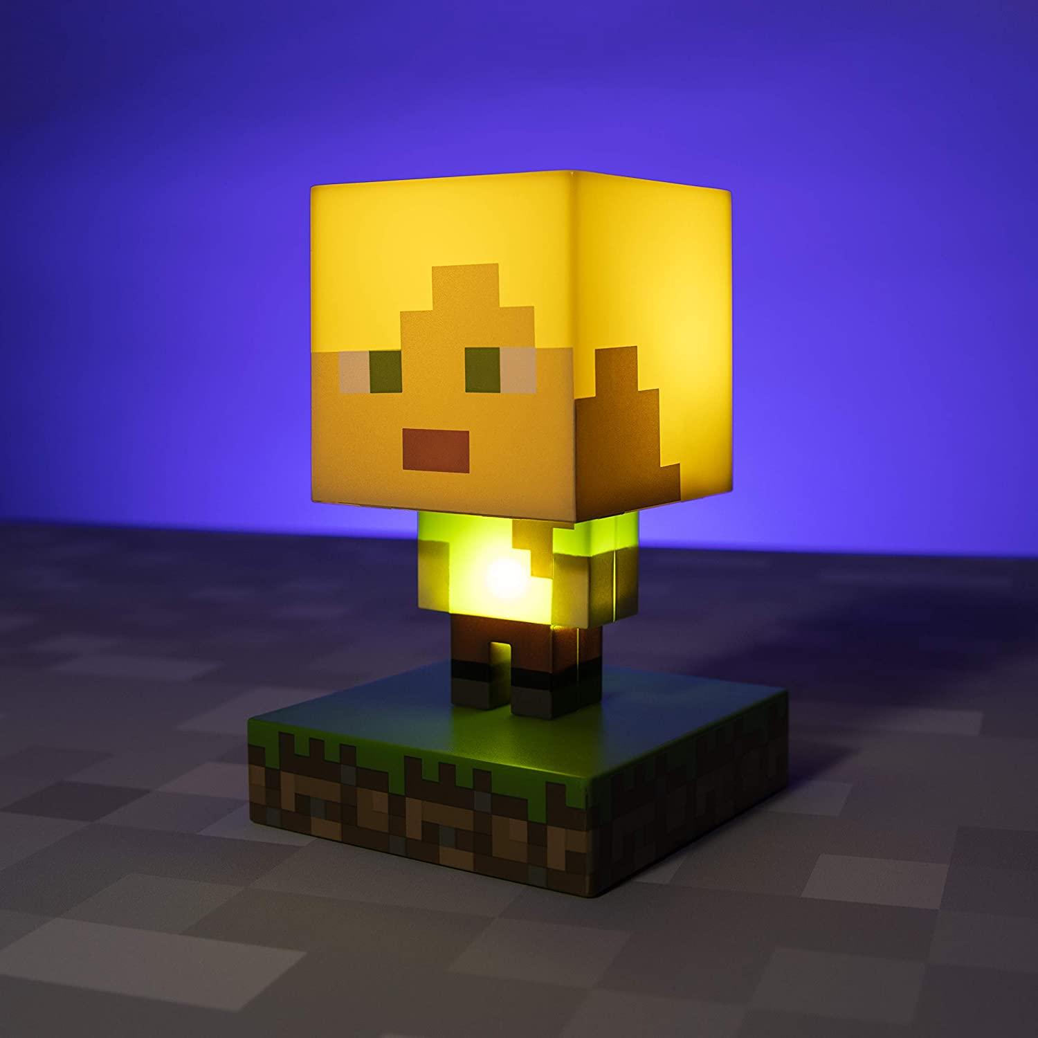 Статуетка Paladone Minecraft: Alex Icon Light BDP thumbnail 1