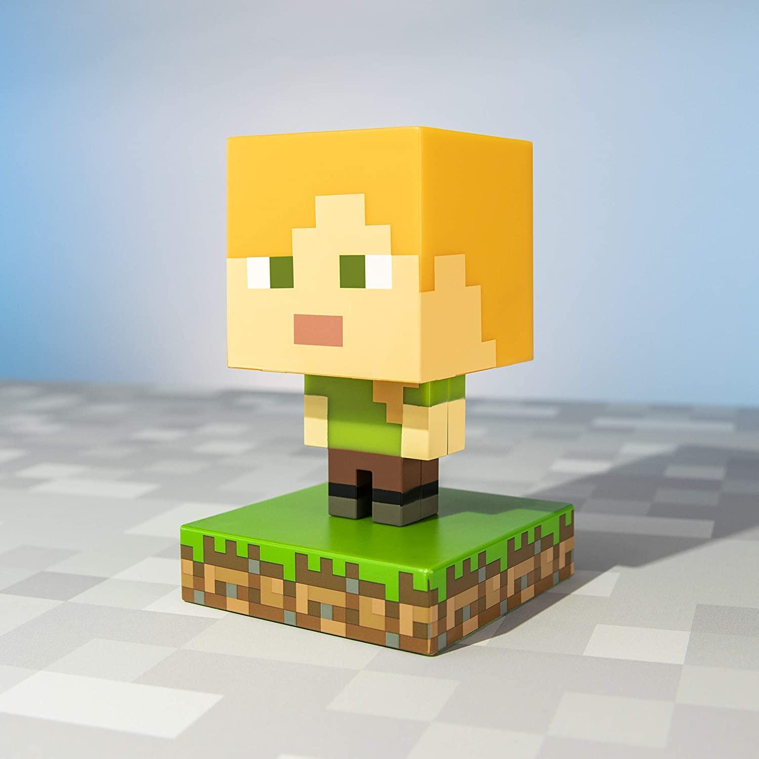 Статуетка Paladone Minecraft: Alex Icon Light BDP thumbnail 3