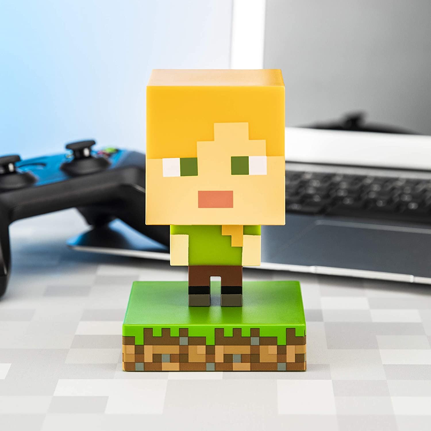 Статуетка Paladone Minecraft: Alex Icon Light BDP thumbnail 4