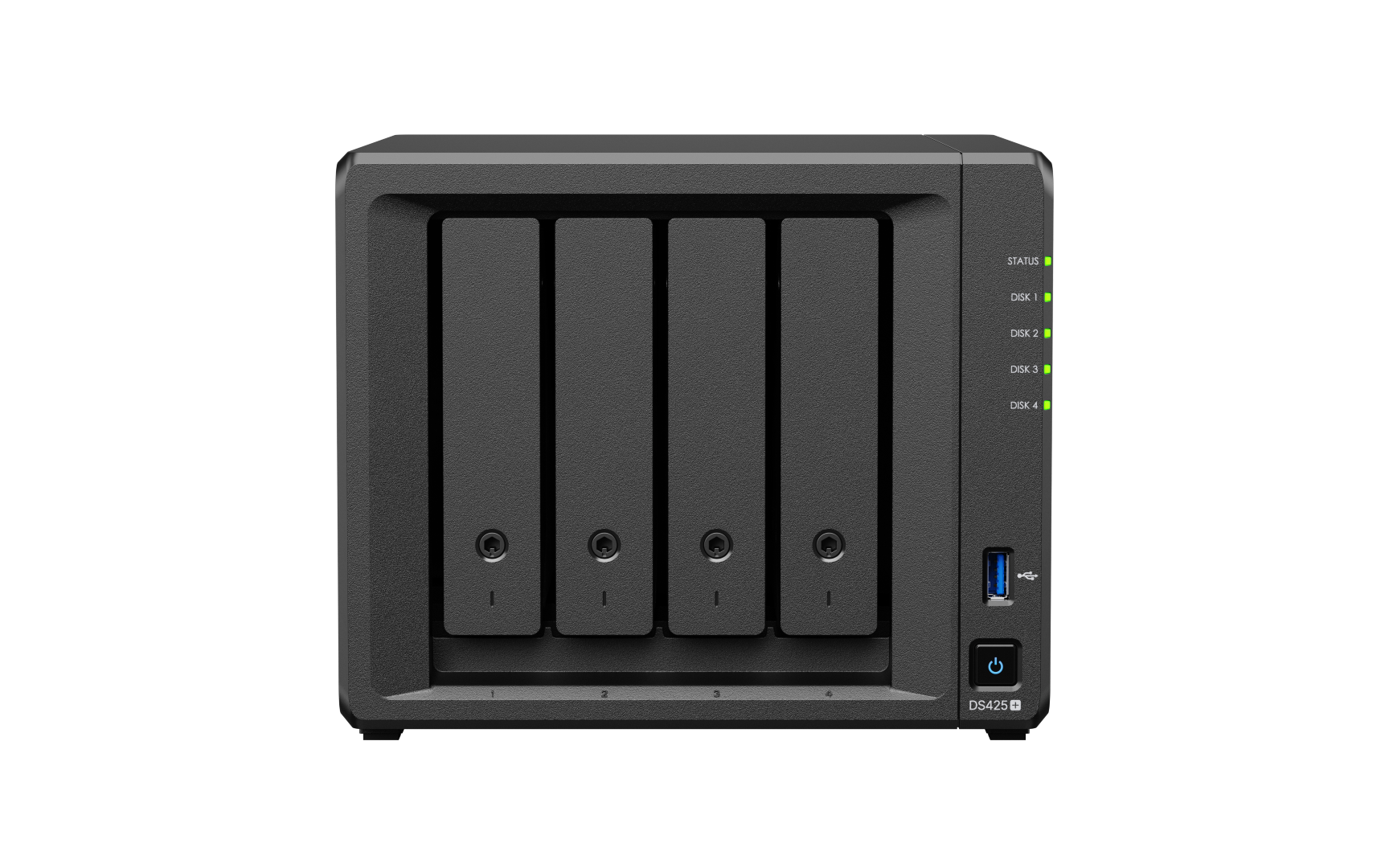 Мрежов сторидж NAS Synology DS425+,4-bay за  3.5" 2.5", 2 x M.2 NVMe thumbnail 2