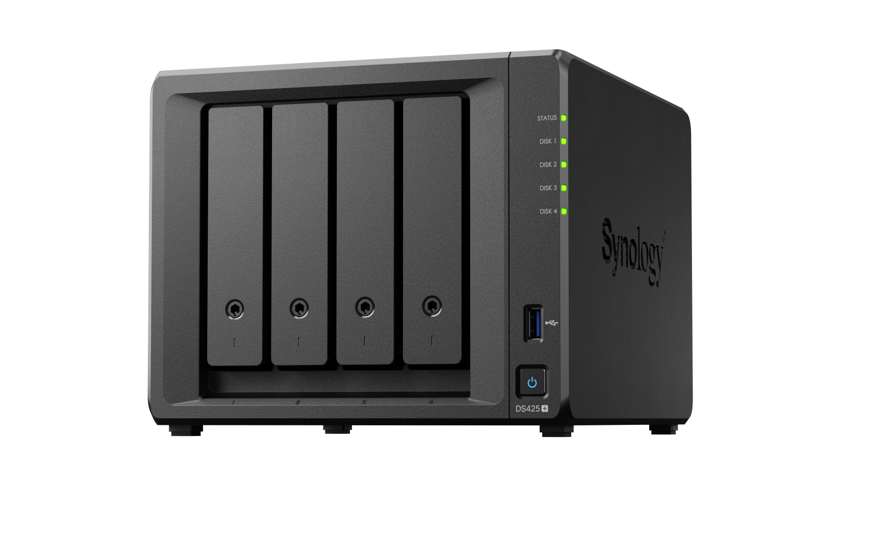 Мрежов сторидж NAS Synology DS425+,4-bay за  3.5" 2.5", 2 x M.2 NVMe thumbnail 3