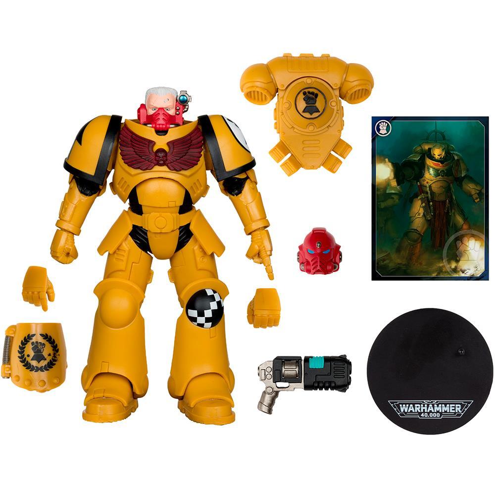 Фигурка Warhammer 40,000 Intercessor Sergeant (Imperial Fist) Gold Label 7in Figure McFarlane thumbnail 1