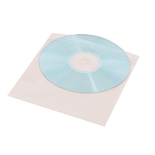 Хартиени пликчета за CD 50 бр. комплект, Бял