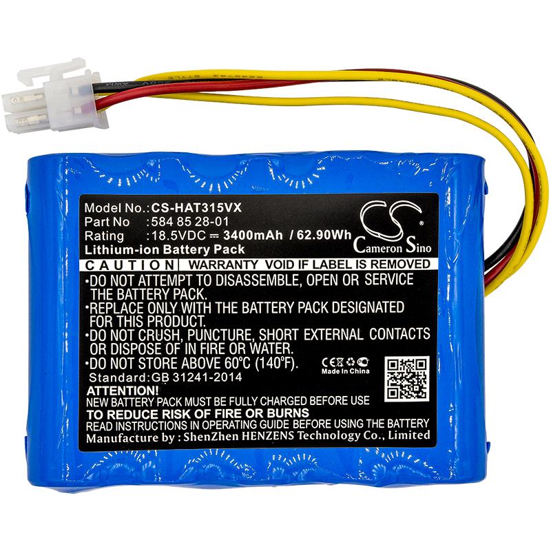 Батерия Cameron Sino, За косачка робот GARDENA Sileno, HUSKVARNA 100Li CS-HAT315VX 18.5V 3400mAh thumbnail 2